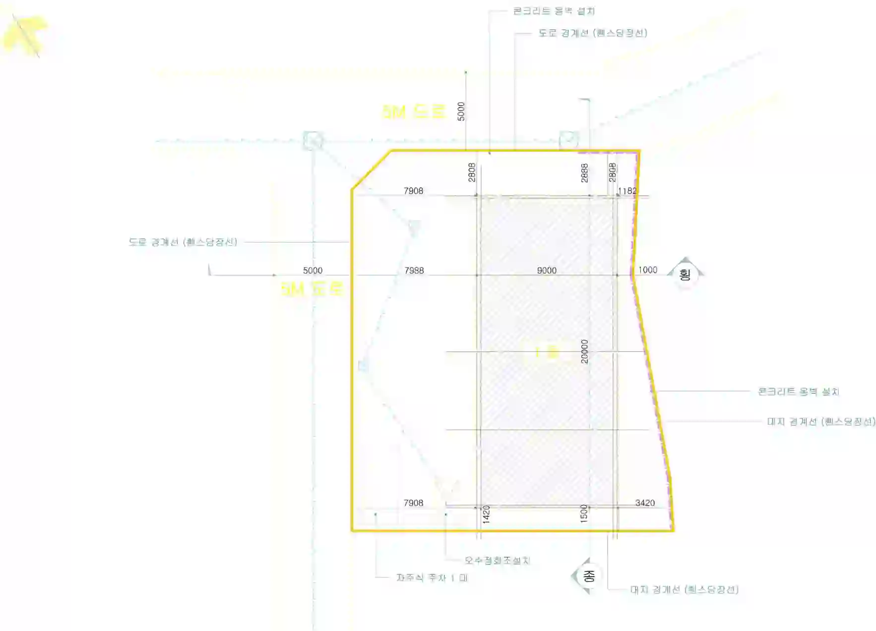 덕절리 267-6 배치도 이미지